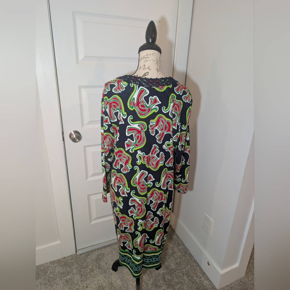 Crown & Ivy Long Sleeve Dress Size 2X - Picture 2 of 9